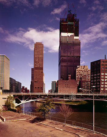 Sears Tower under construction (HB-36150-N1)