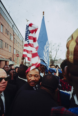 Civil rights demonstration in Montgomery, Alabama