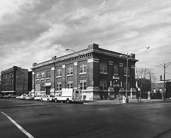 Chicago Police Station at Addison and Halsted, Northwest Corner.